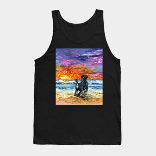 Beach Days - Schnauzer Tank Top